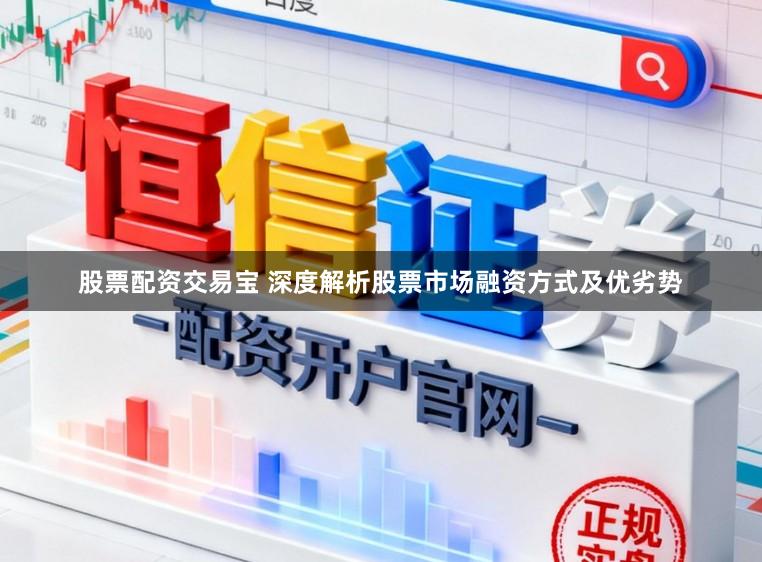 股票配资交易宝 深度解析股票市场融资方式及优劣势