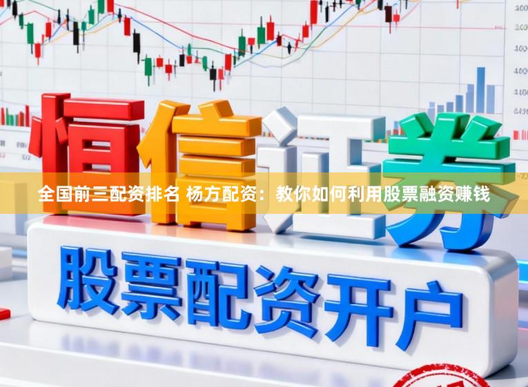 全国前三配资排名 杨方配资：教你如何利用股票融资赚钱