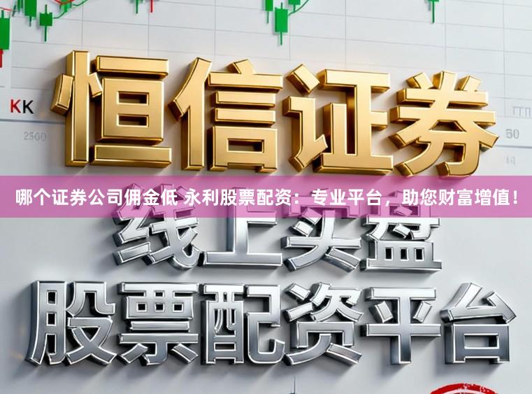 哪个证券公司佣金低 永利股票配资：专业平台，助您财富增值！
